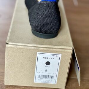 Rothy's Black and Blue Flats